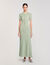 Robe longue en maille 