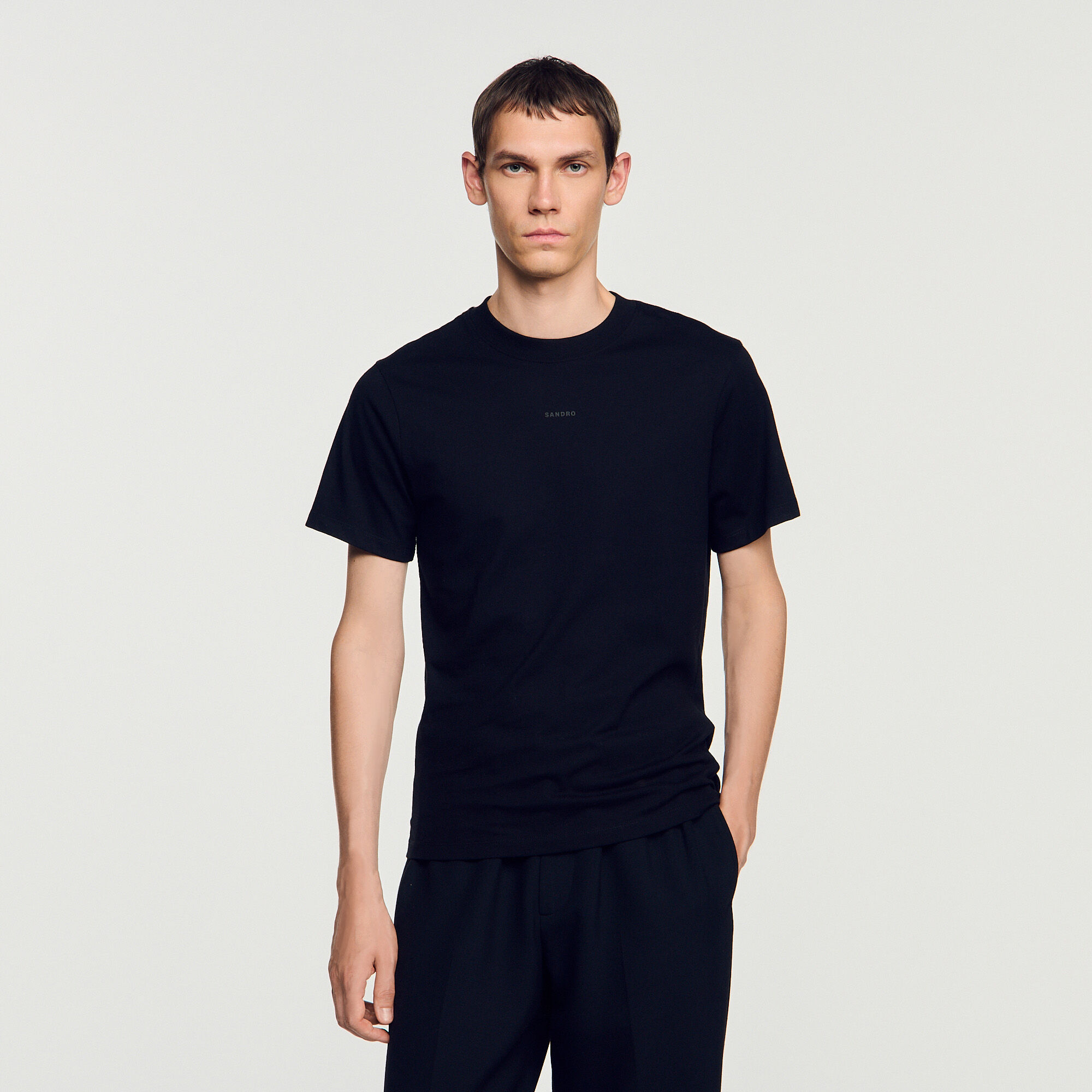 T-shirt en coton  - Homme | Sandro Paris