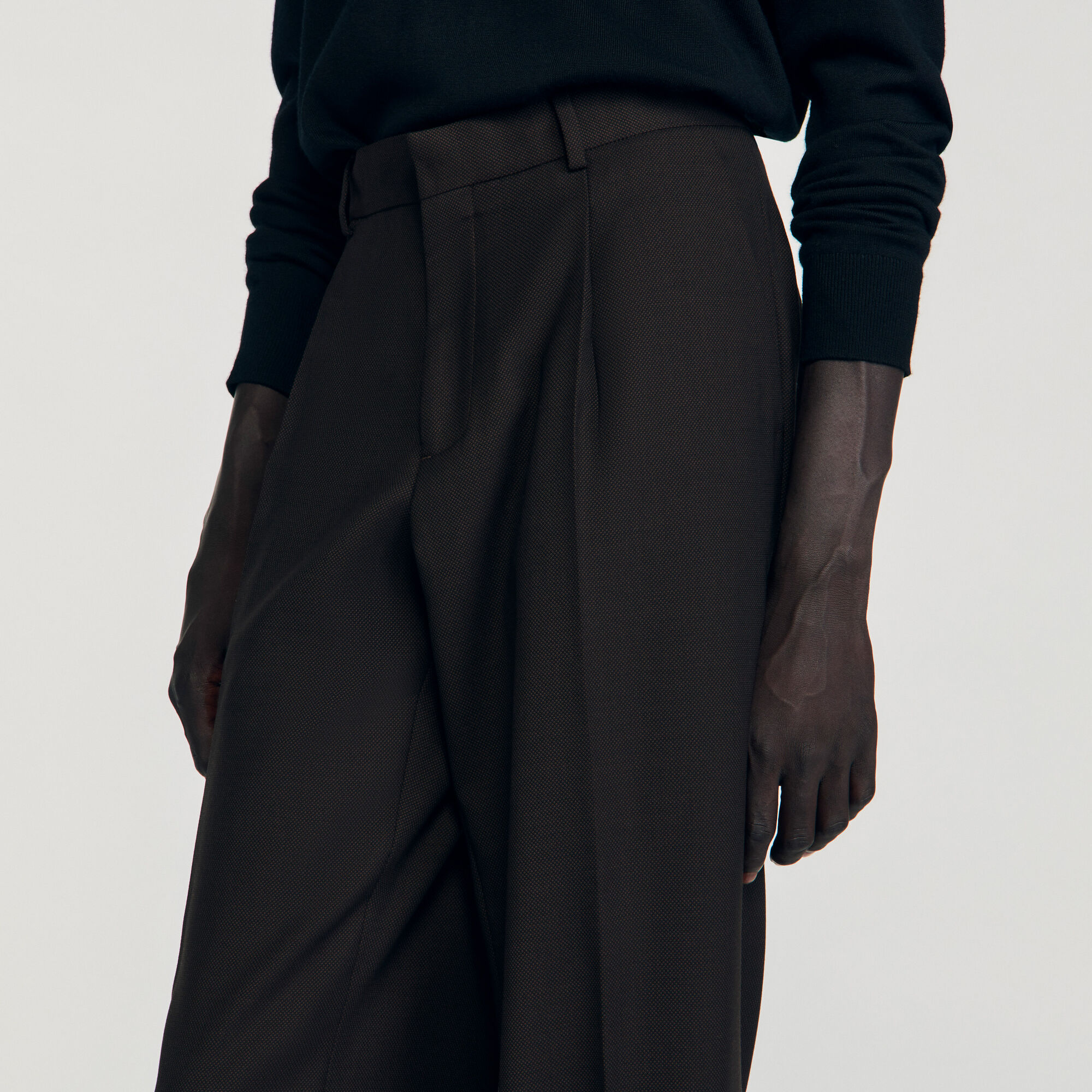 Pantalon de costume droit