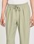 Pantalon droit élastiqué