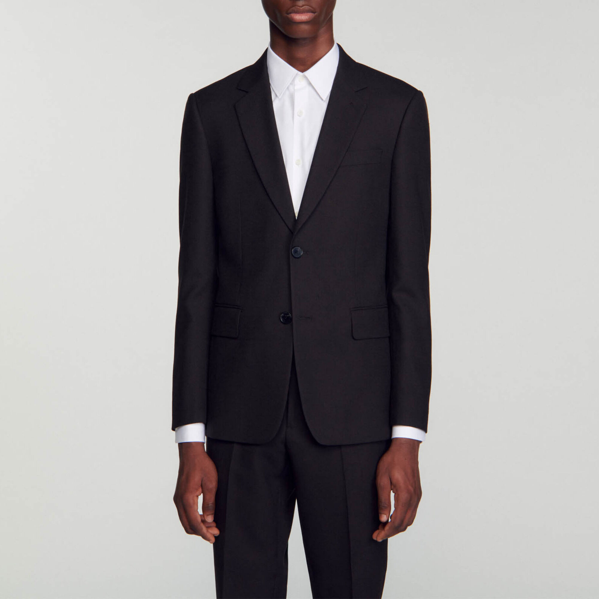 Veste de costume en laine
