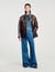 Chemise courte en denim