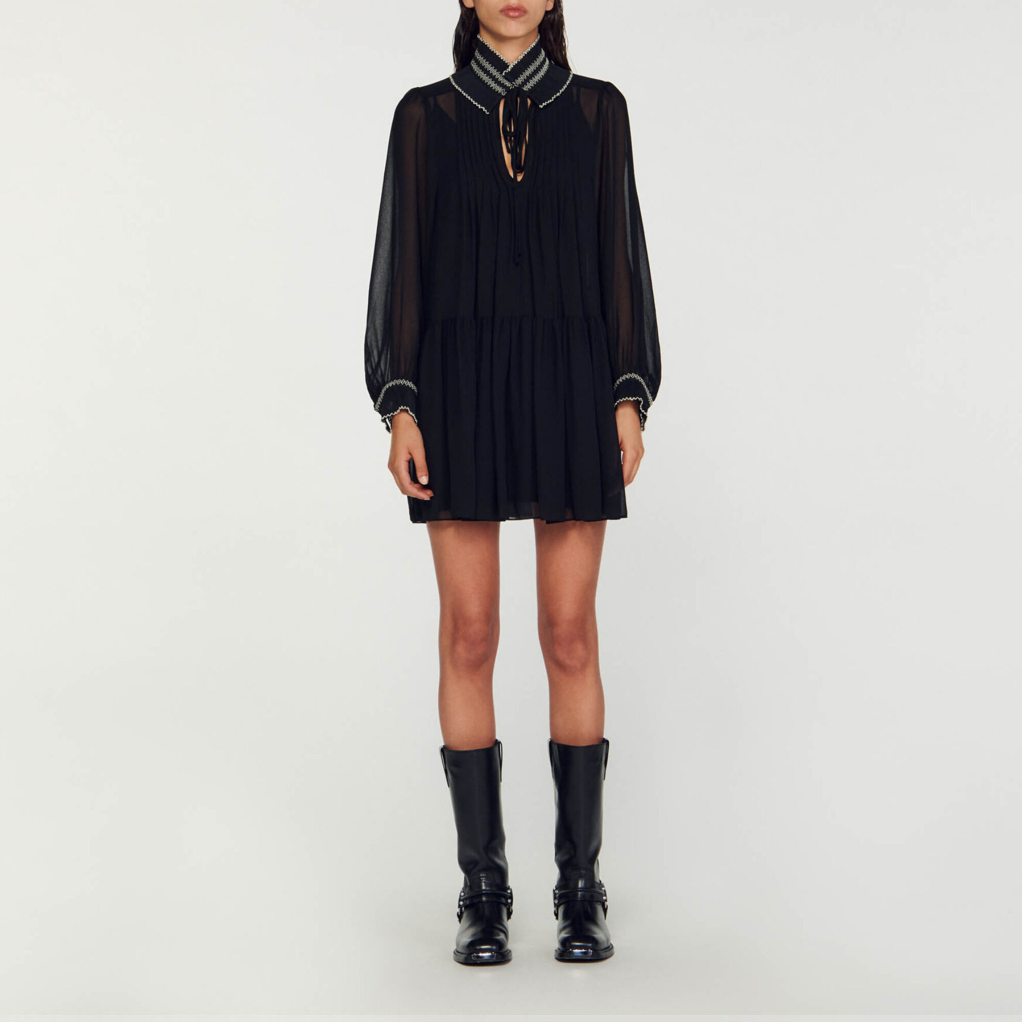 Sandro fond de robe discount
