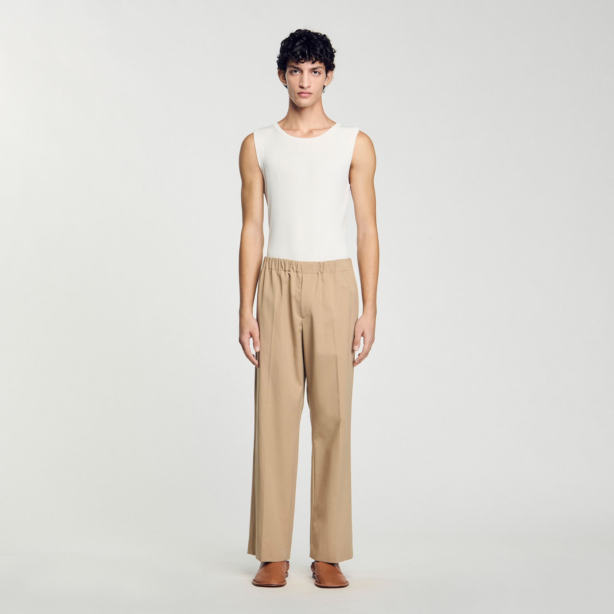 Pantalon large 