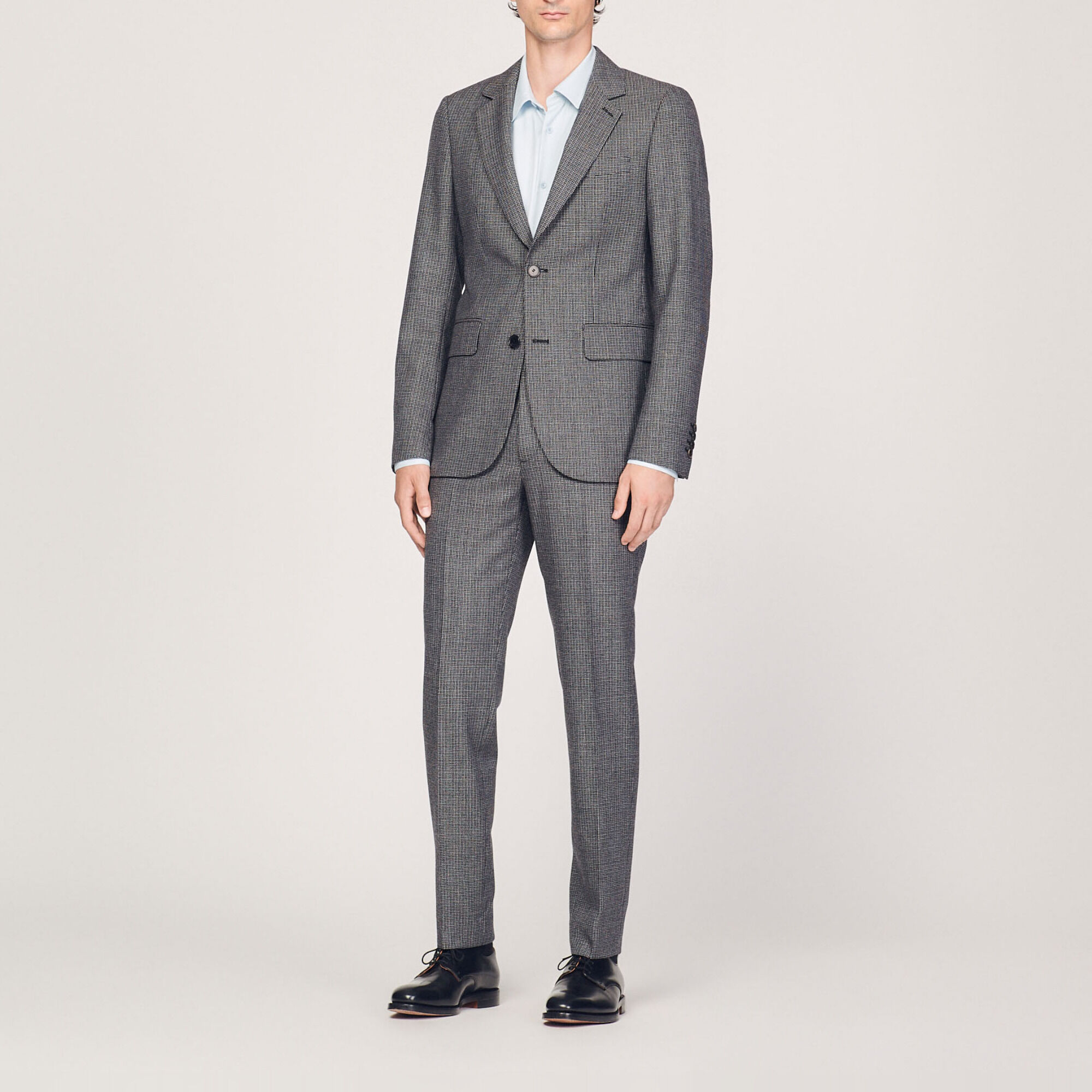 Veste de costume en laine vierge