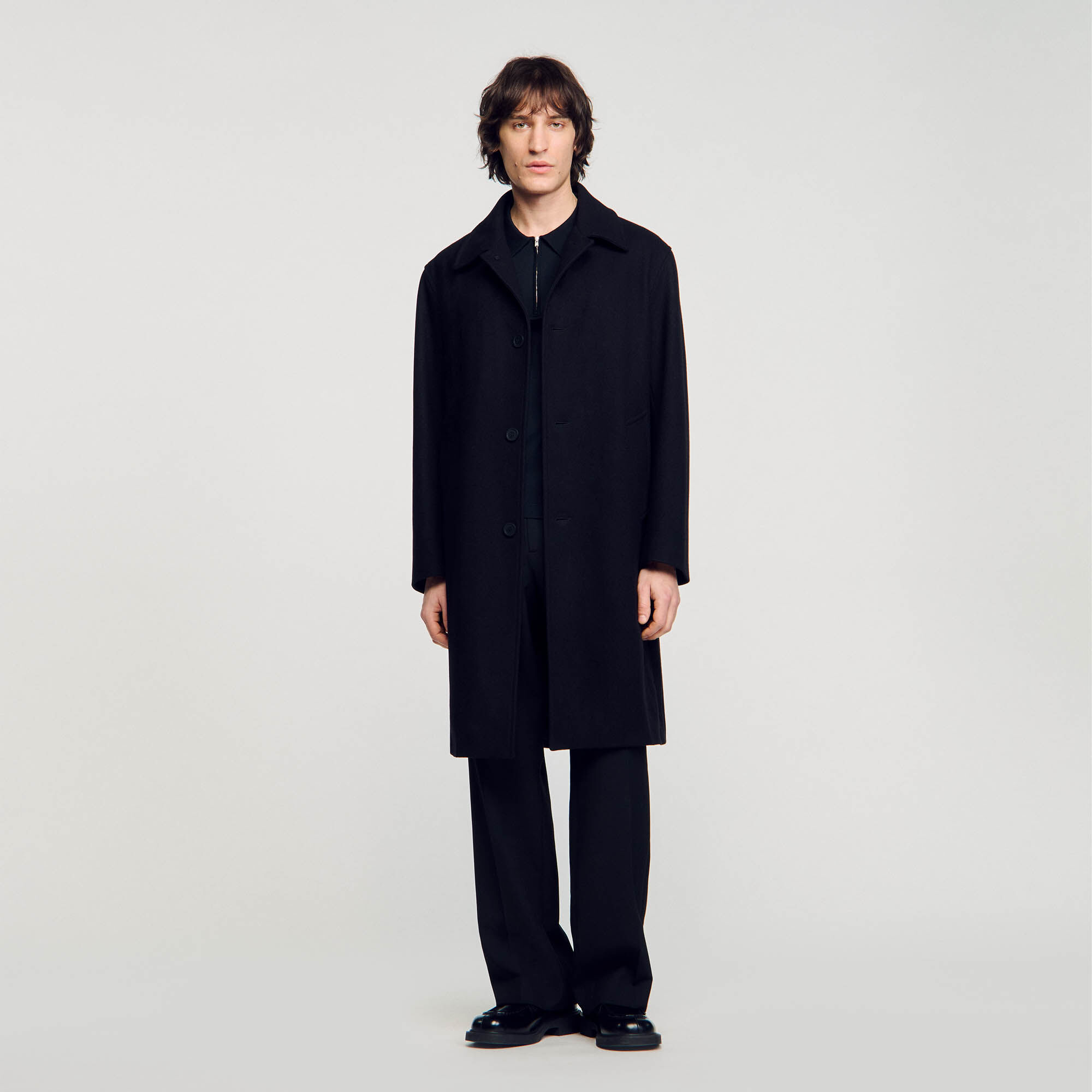 Sandro manteau noir 2025