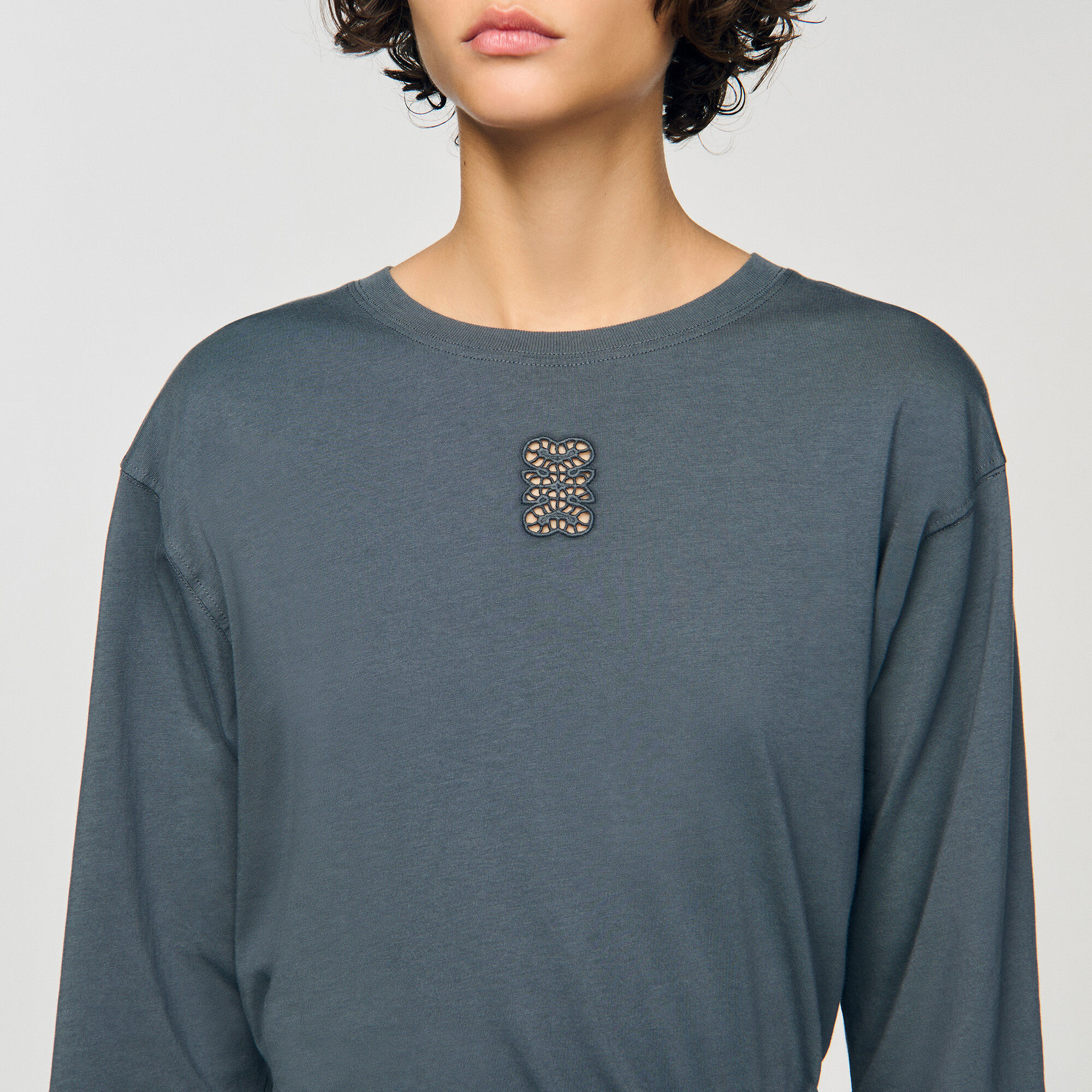 T-shirt à broderie