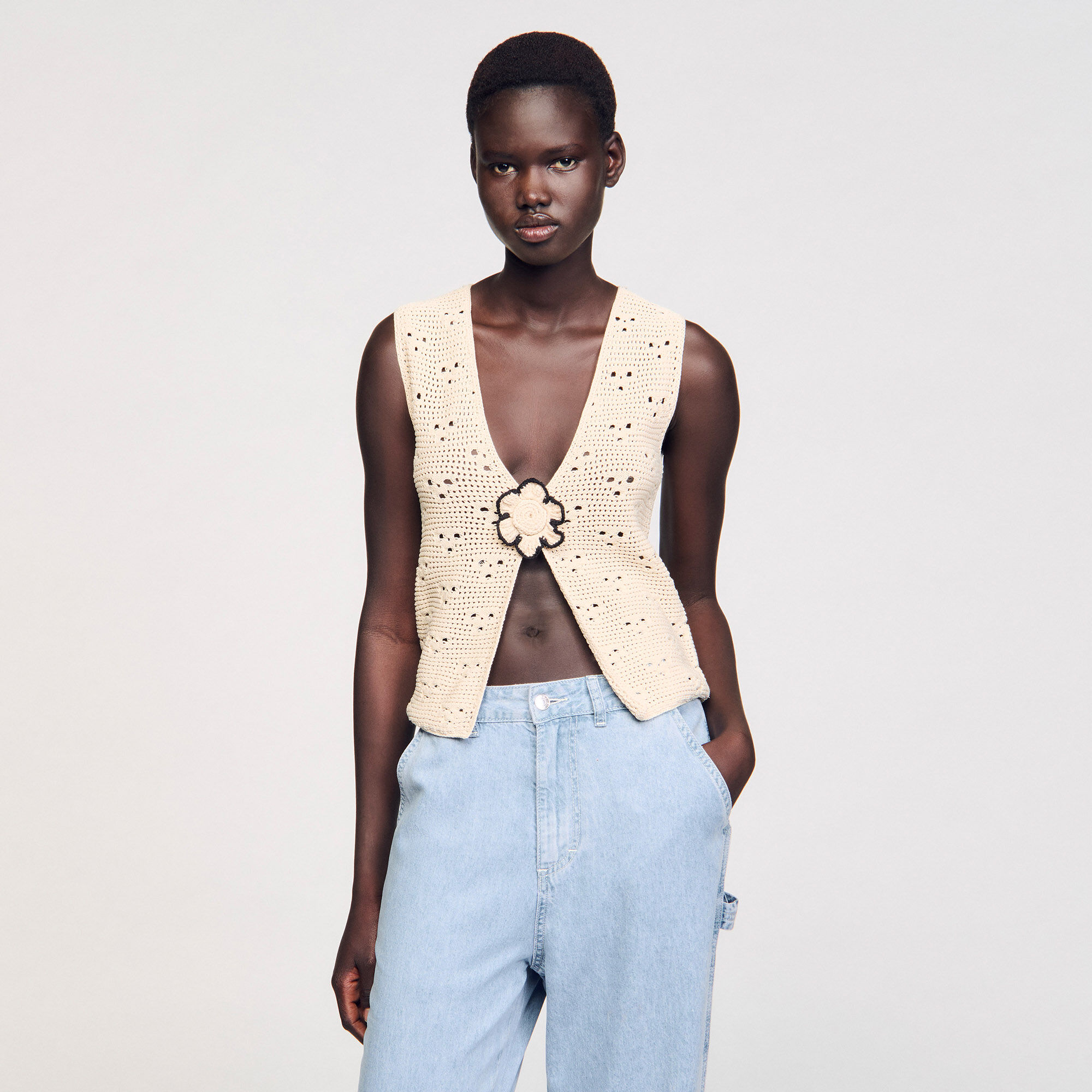 Gilet en crochet 