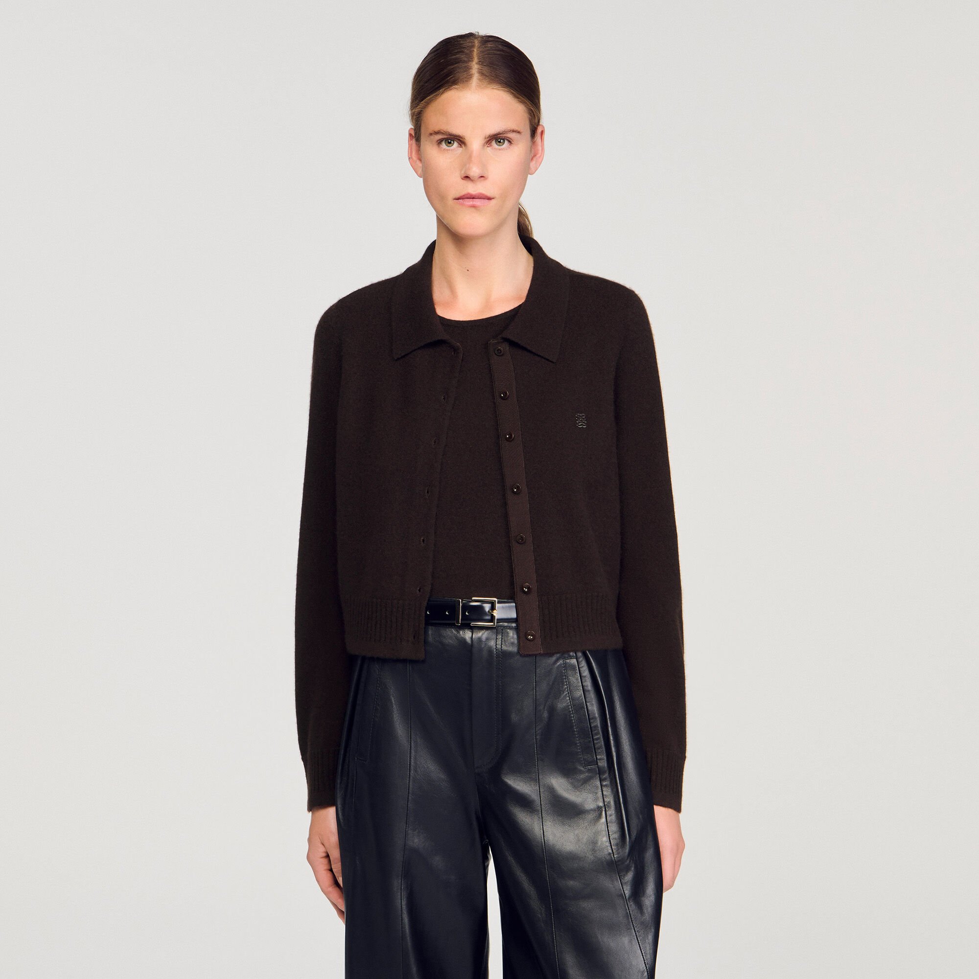 Cardigan à col chemise Cardigan à col chemise