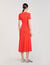 Robe longue en maille