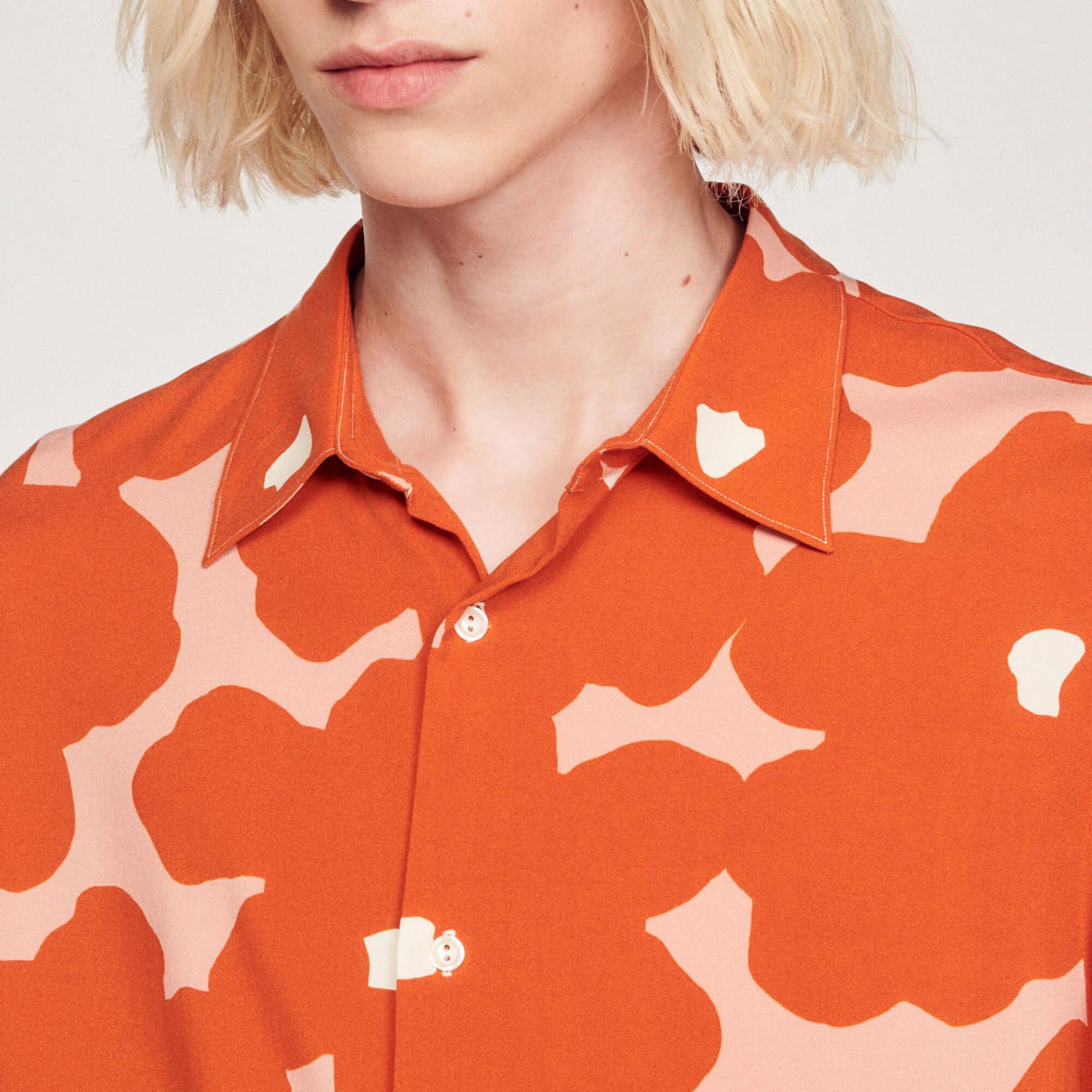 Chemise imprimé fleurs