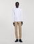 Chemise ajustée en coton stretch