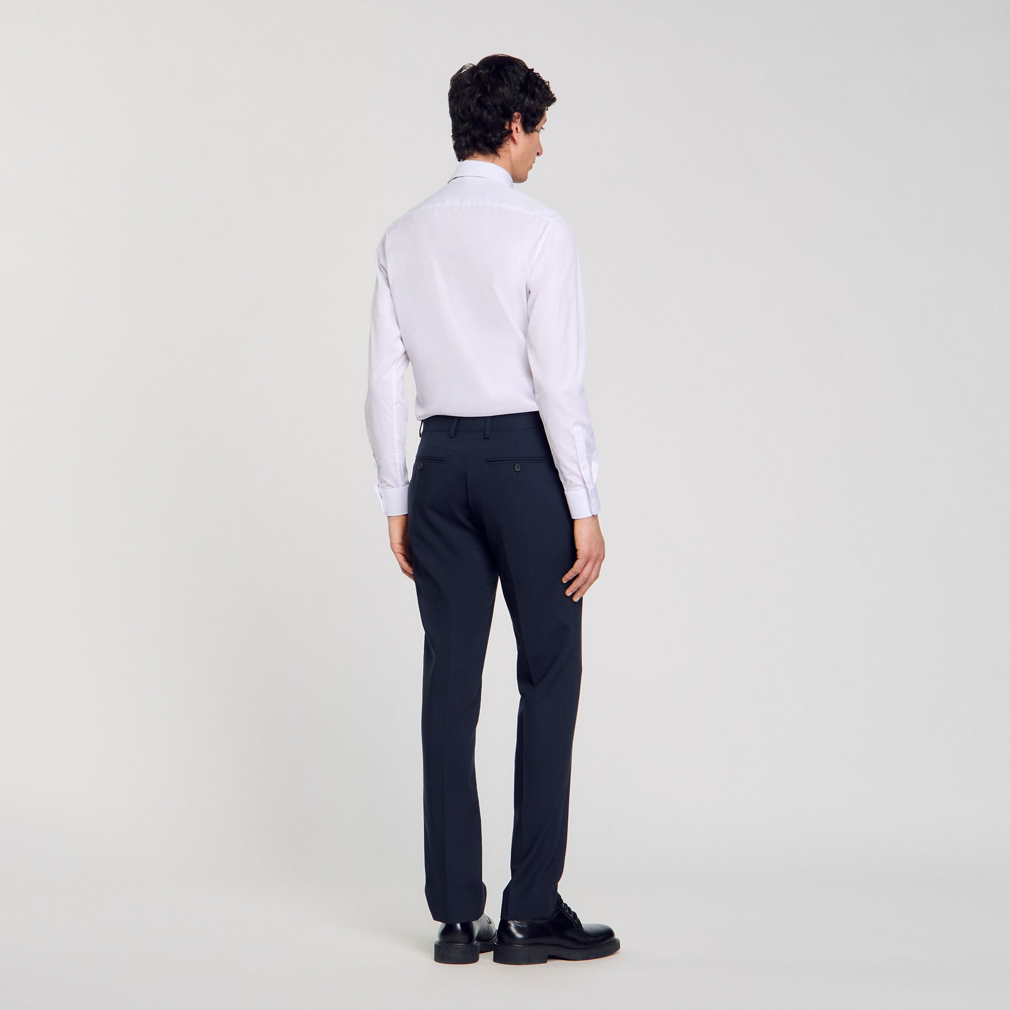 Pantalon de costume en laine