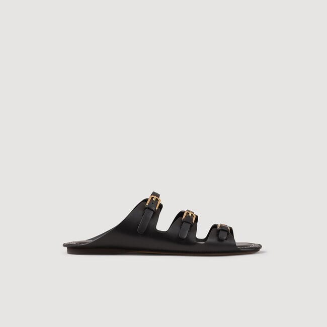 Sandales en cuir