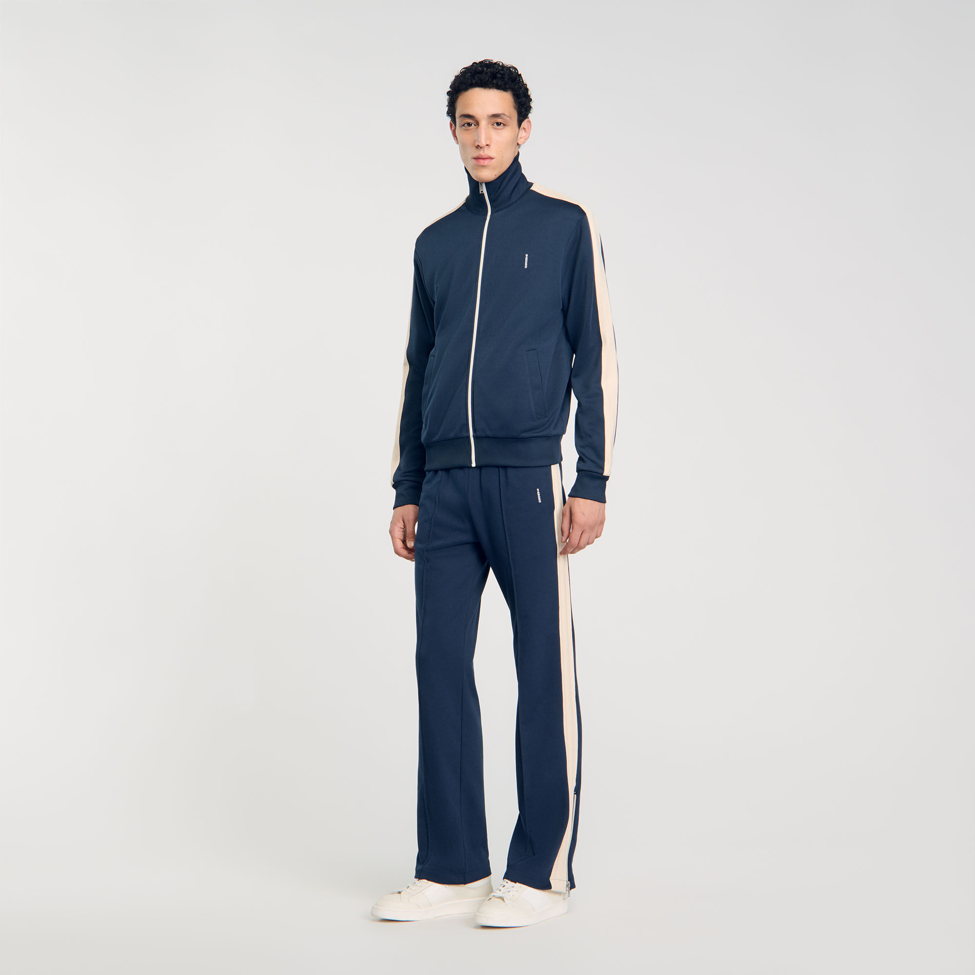 Veste survetement bleu pour homme Sandro Paris