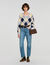 Pull motif Argyle &agrave; strass - Femme | Sandro Paris