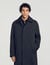 Manteau oversize et long en coton