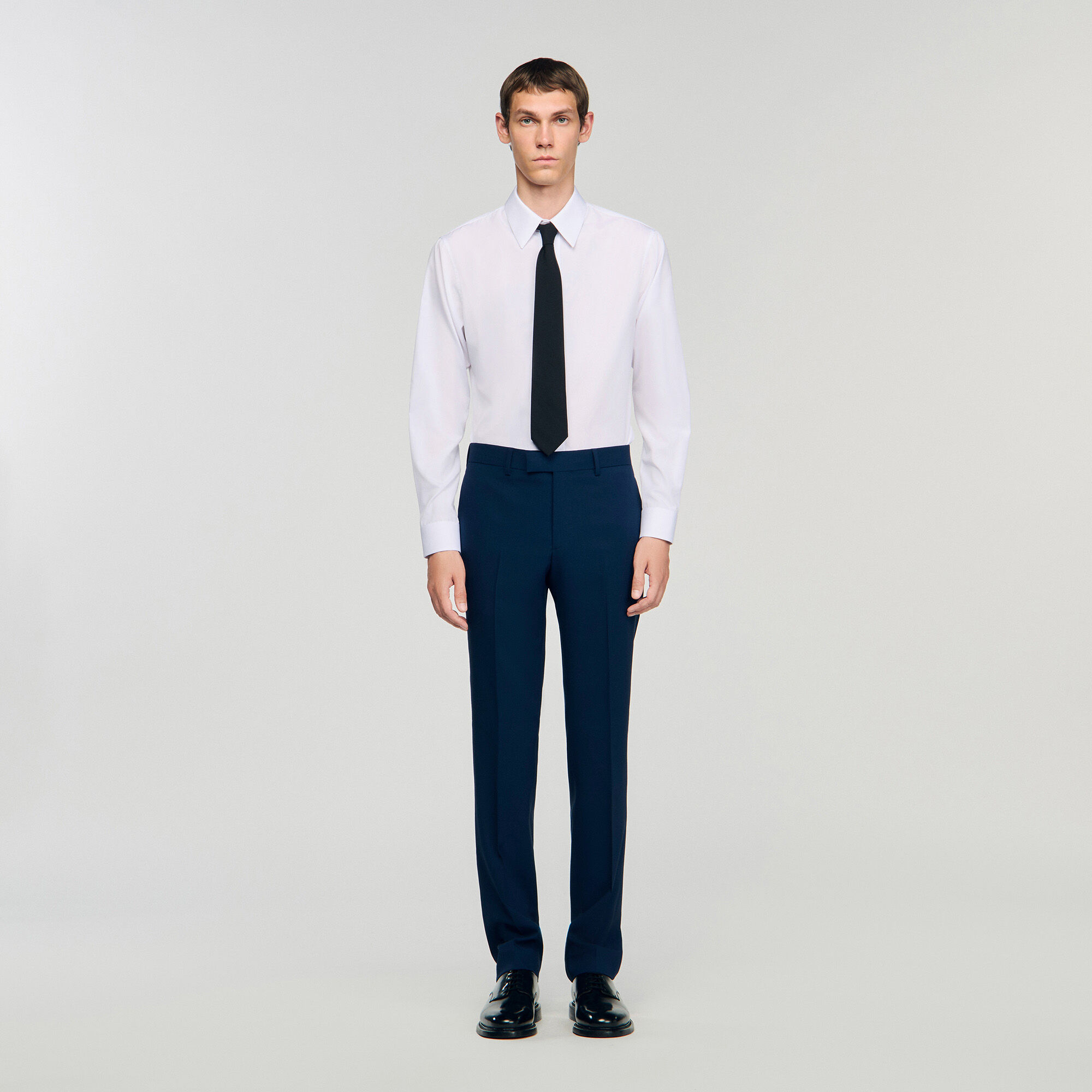 Pantalon de costume en laine