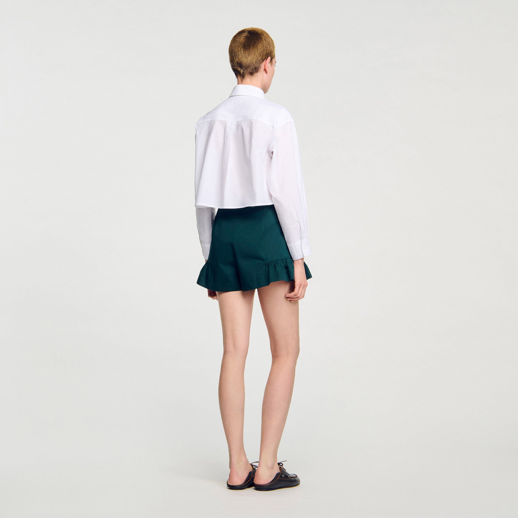 Short à volants