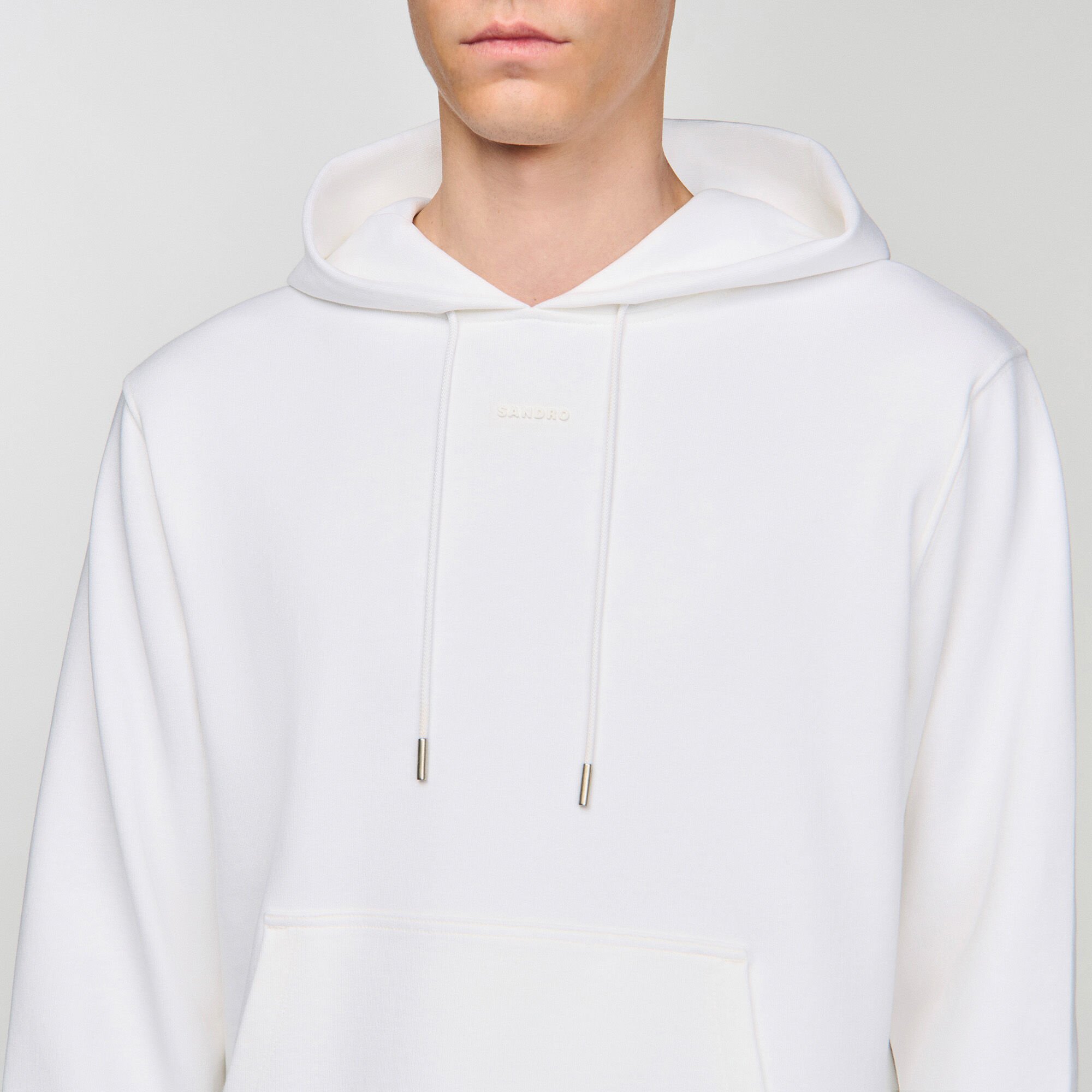 Sweatshirt à capuche logo