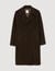 Manteau croisé laine et cachemire