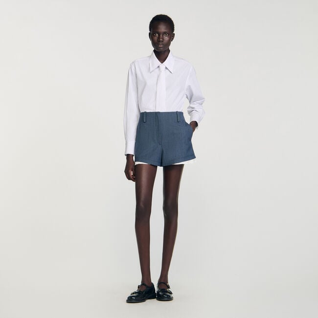 Short rayé 