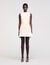 Robe courte en guipure 