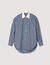 Chemise à carreaux strassée