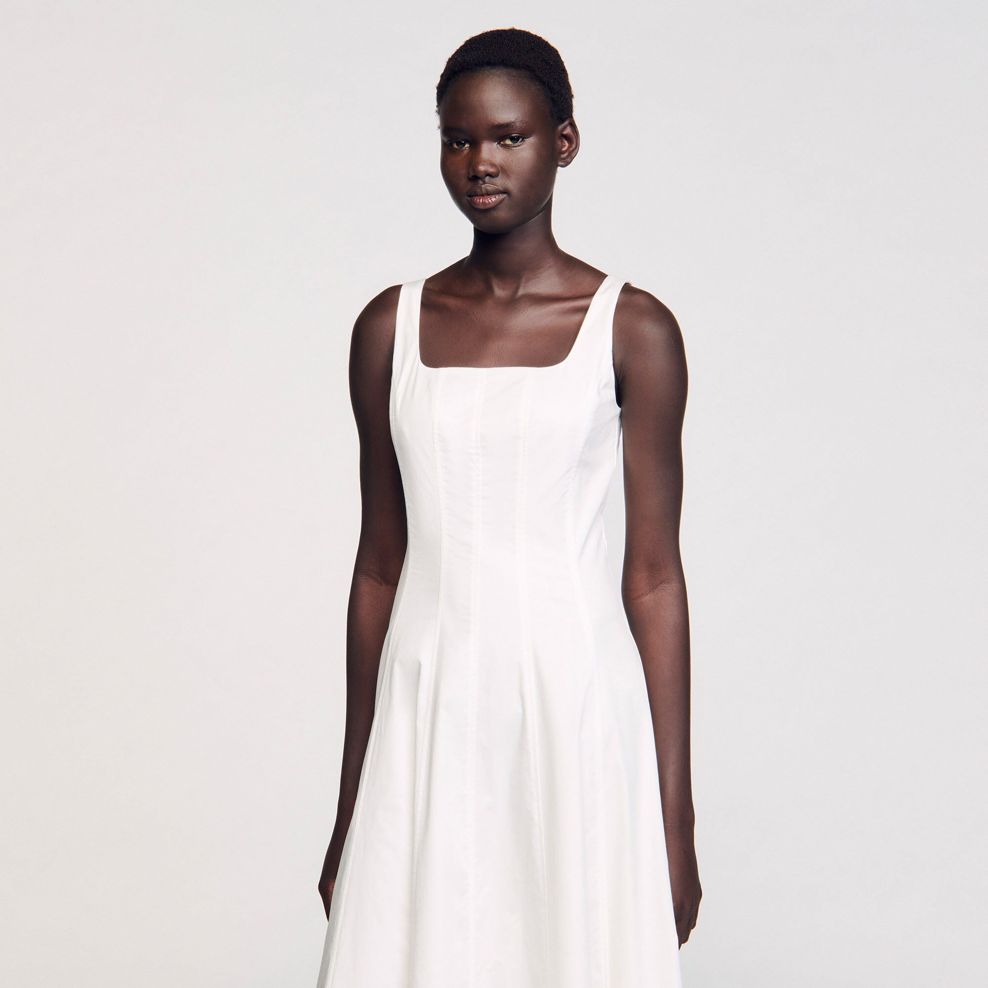 Robe longue évasée