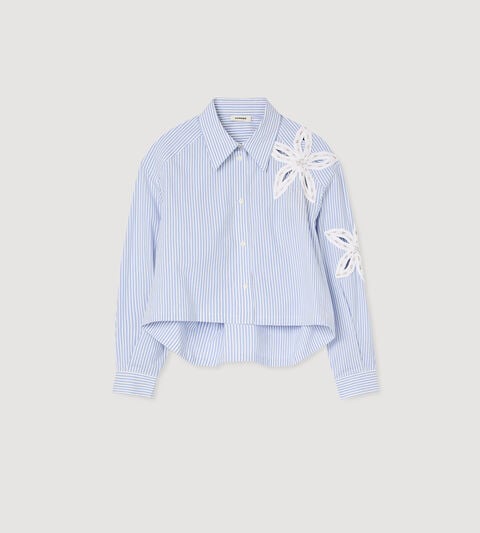 Chemise à rayures