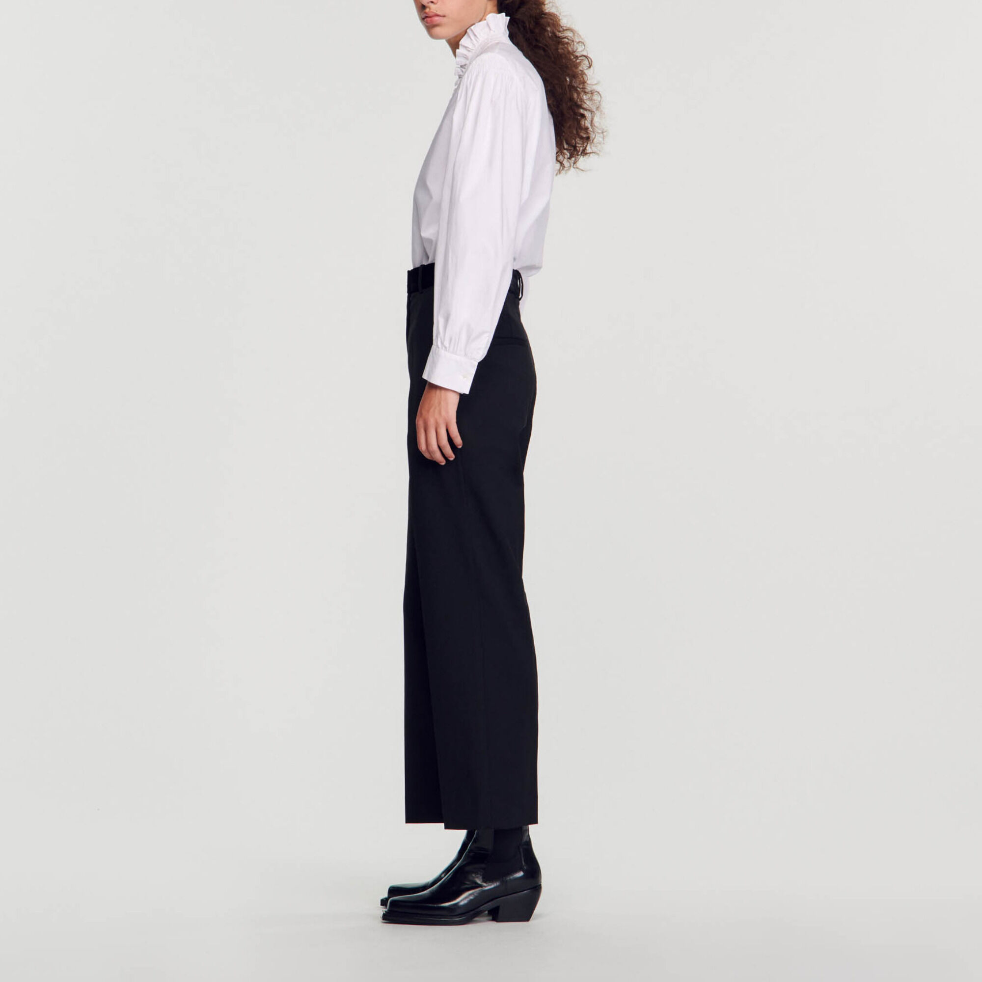 Pantalon de costume droit