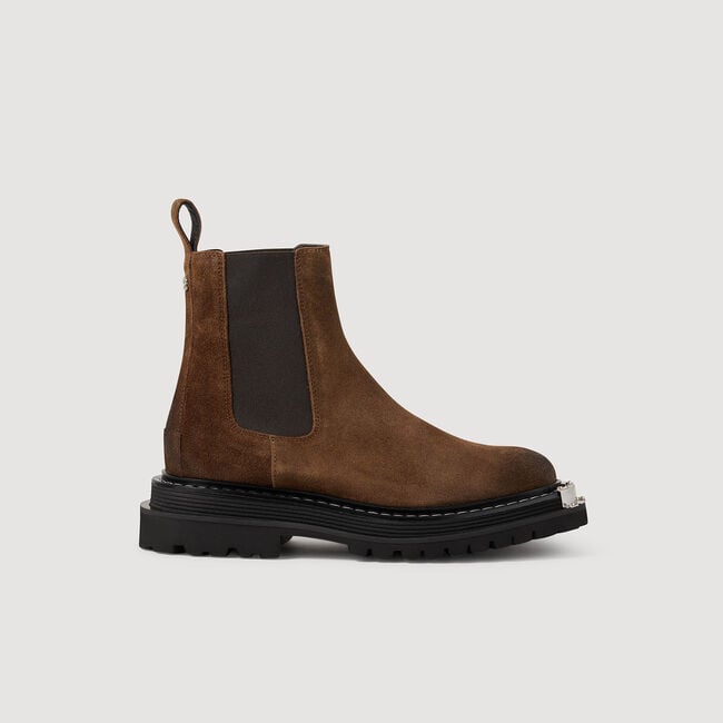 Bottes en cuir