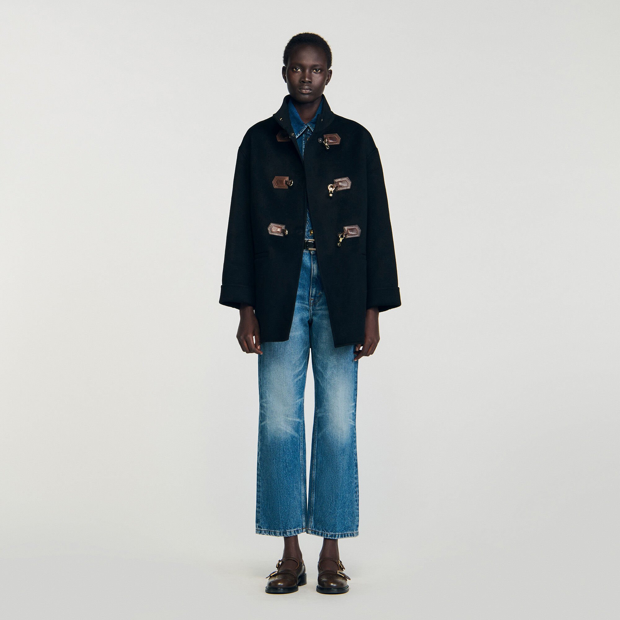 Manteau caban oversize