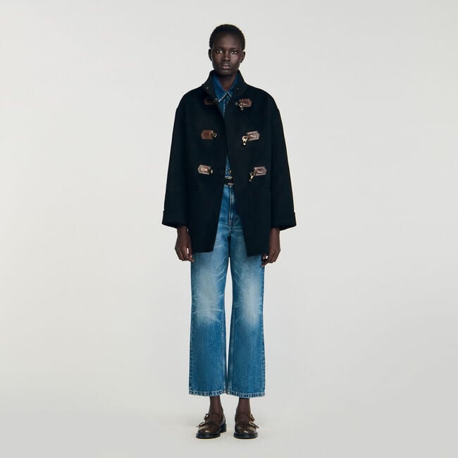 Manteau caban oversize