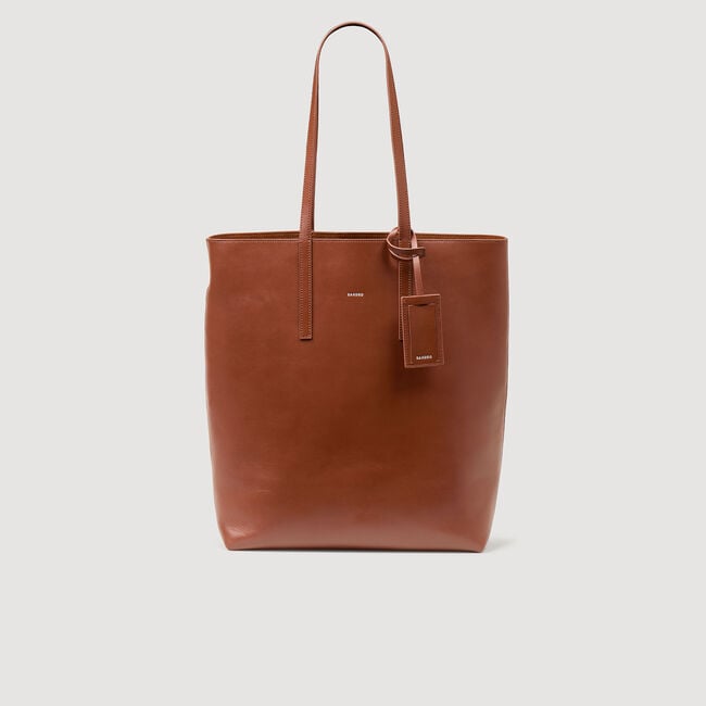 Cabas en cuir