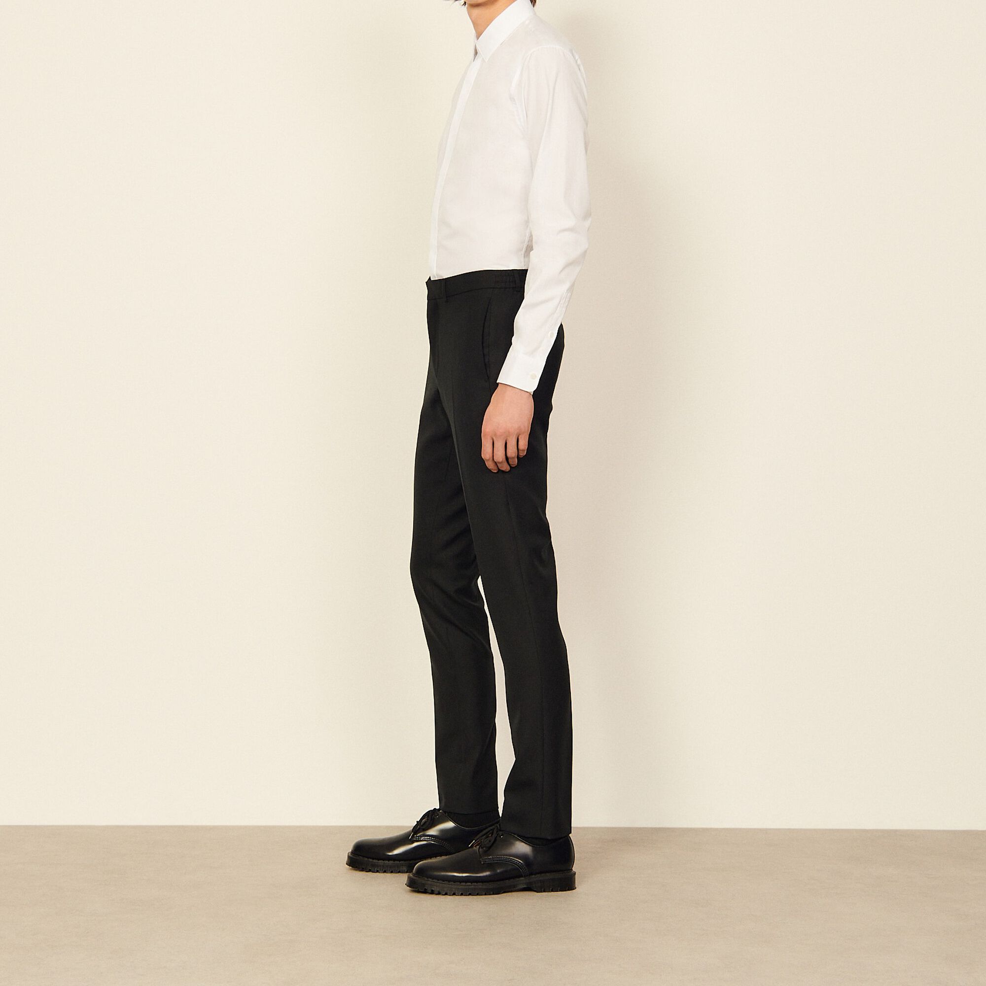 Pantalon en laine vierge