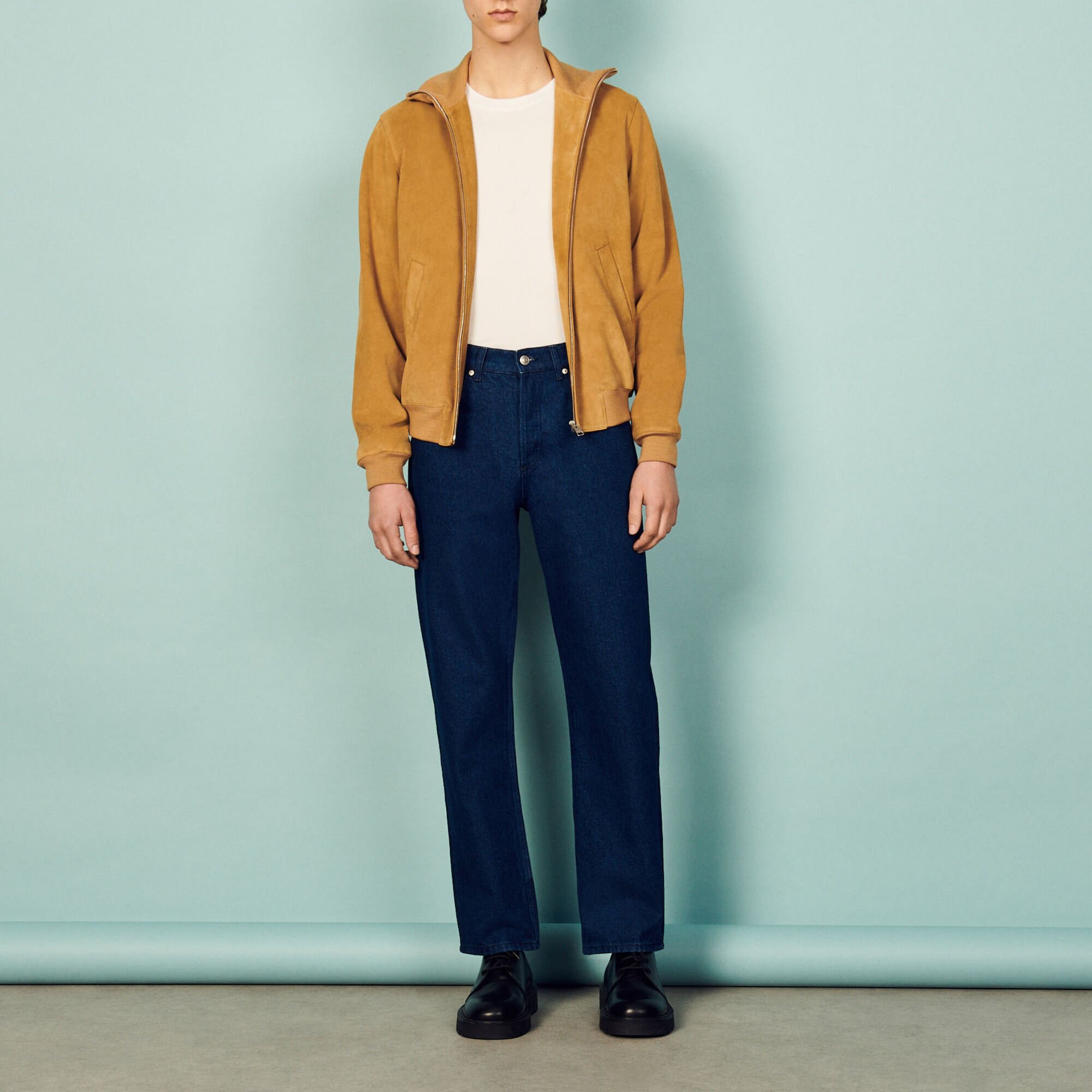 Blouson en cuir