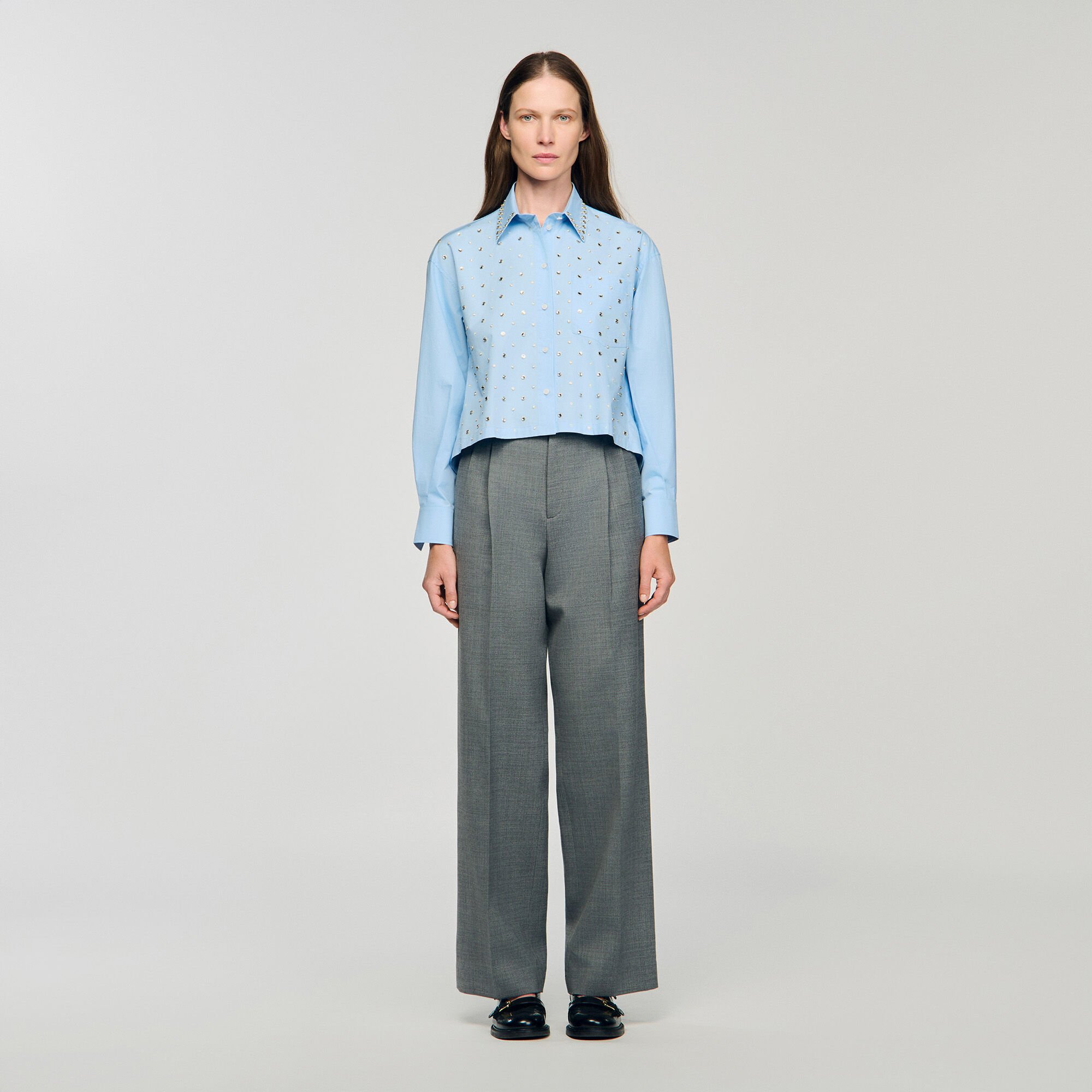 Chemise strassée