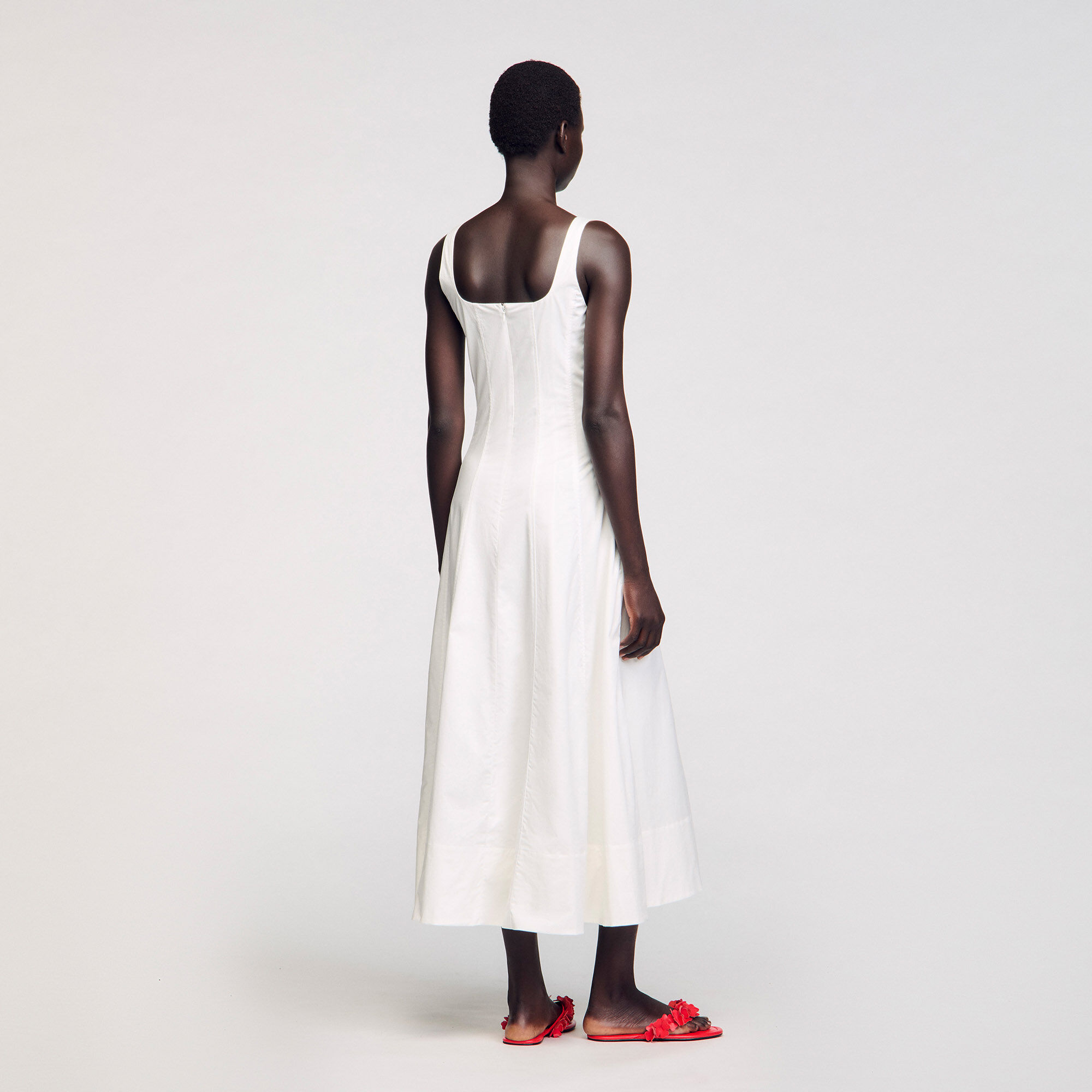 Robe longue évasée