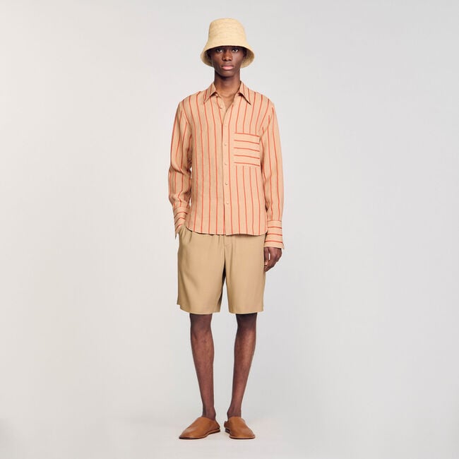 Chemise à rayures
