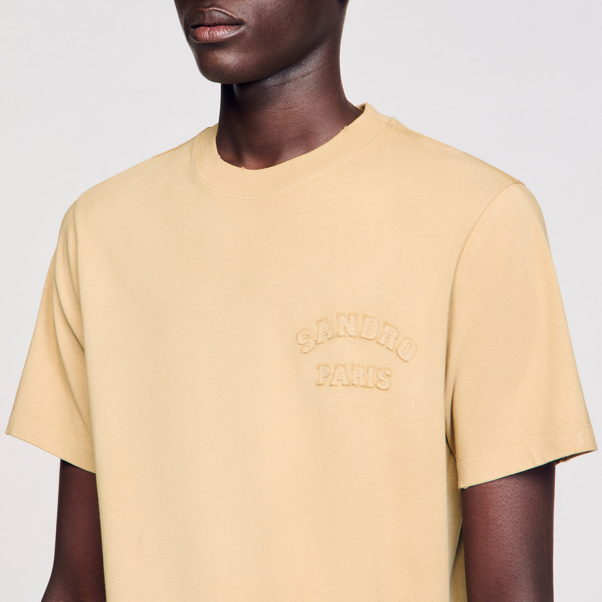 T-shirt effet usé