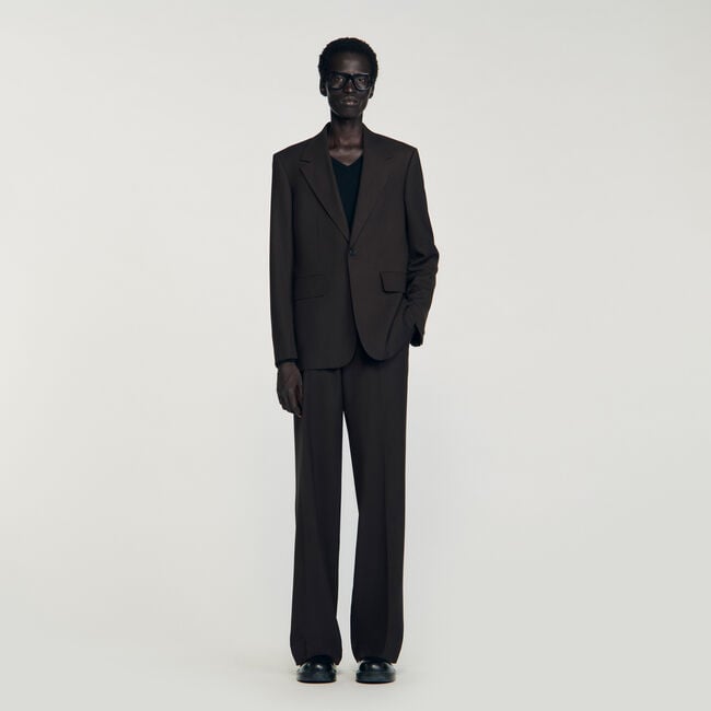 Veste de costume en laine