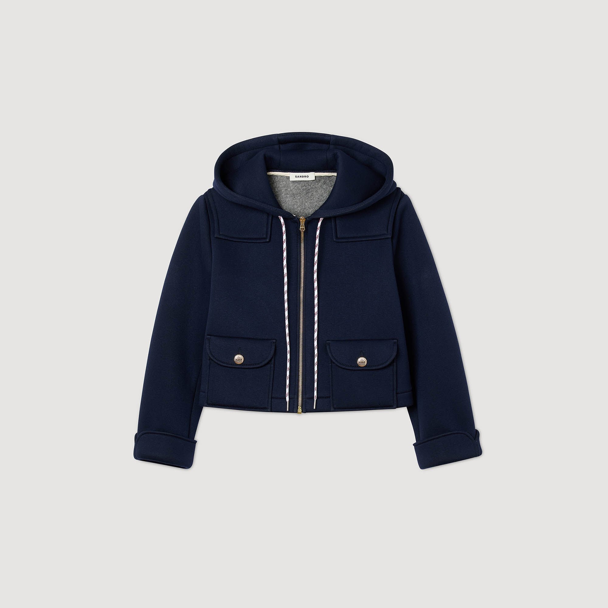 Blouson technique à capuche