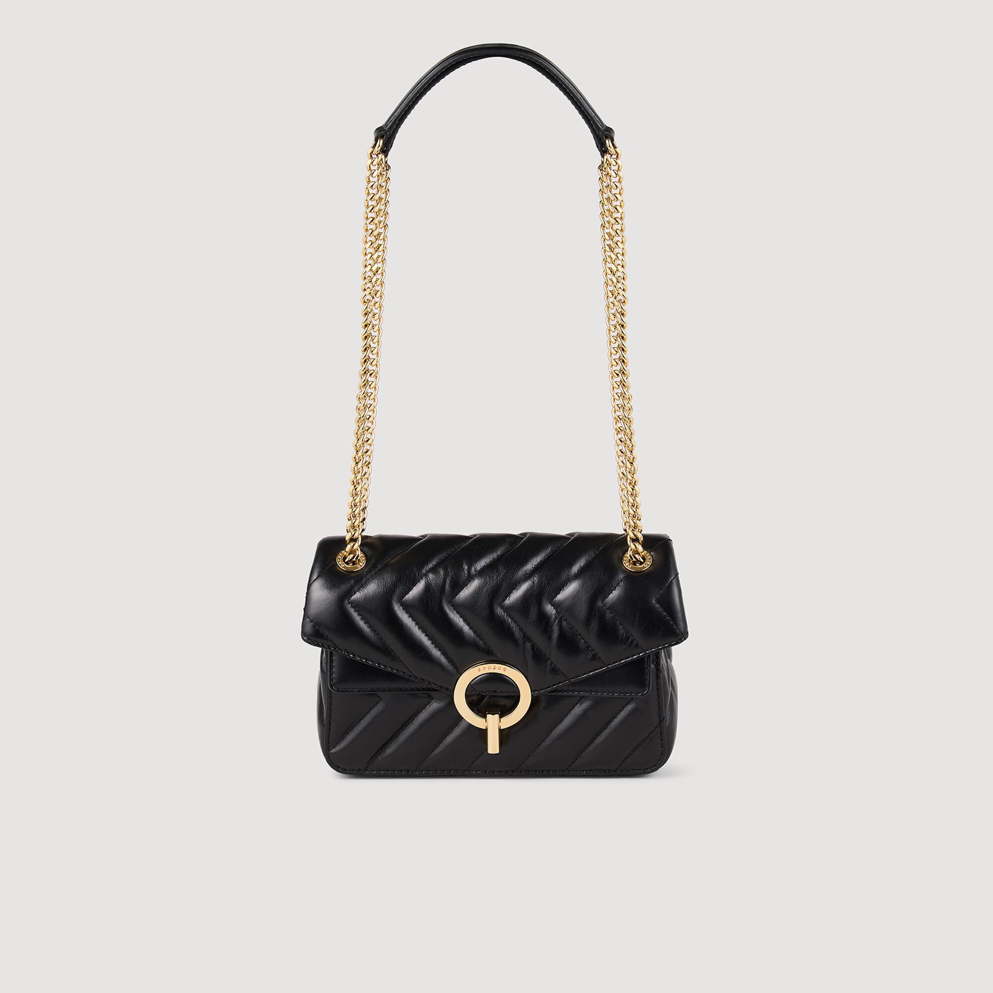 Petit sac Yza en cuir lisse