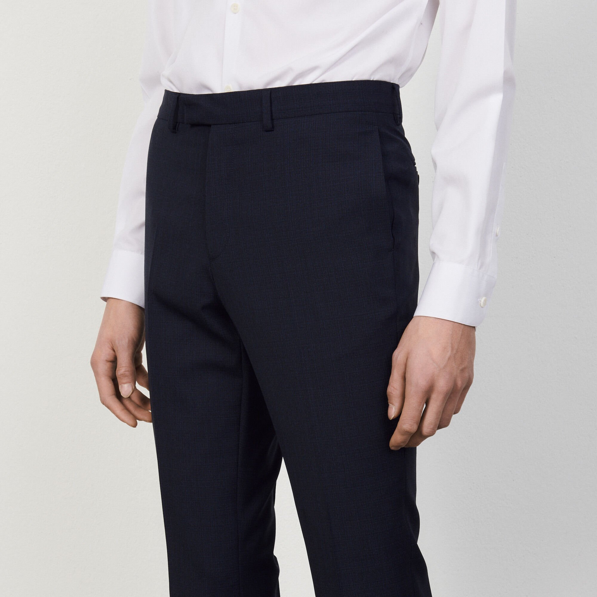 Pantalon de costume en laine vierge