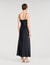 Robe longue satinée 