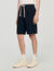 Short en coton à taille élastiqué