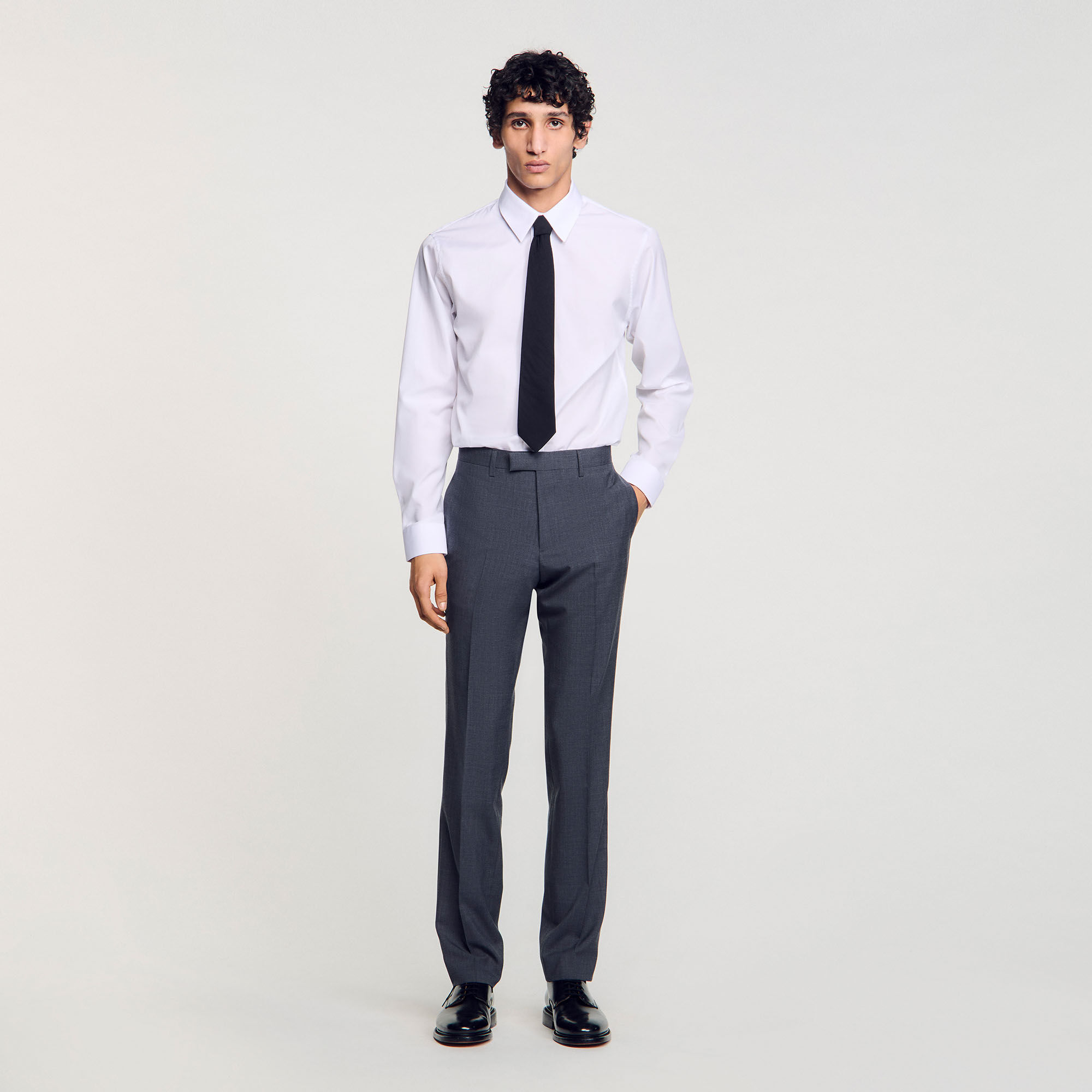 Pantalon de costume en laine