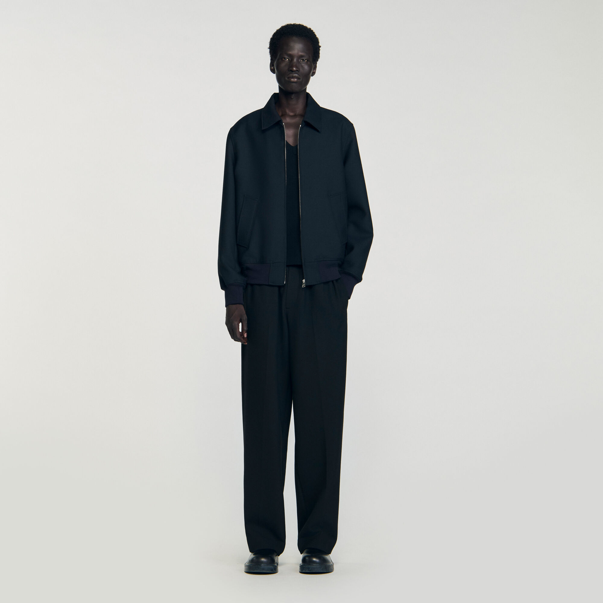 Blouson zippé