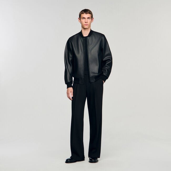 Blouson en cuir